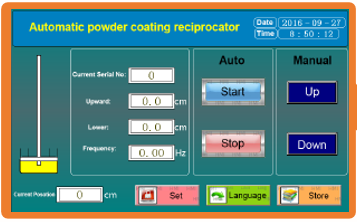 PLC Automatic Reciprocator for Powder Coating & Liquid Painting